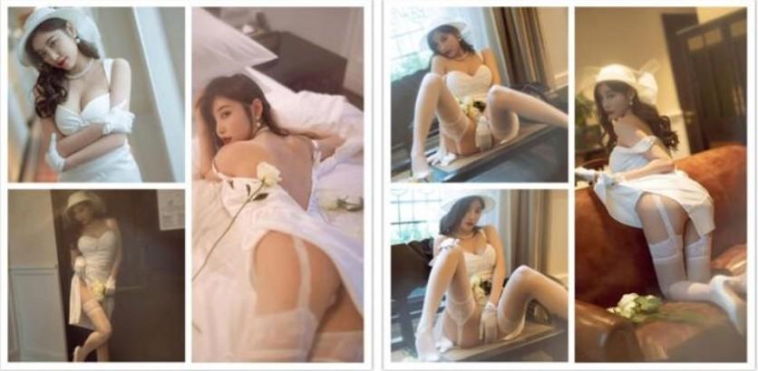 【新娘写真】新娘的情趣写真&老公介绍给单男啪啪[305P/4V/409MB]