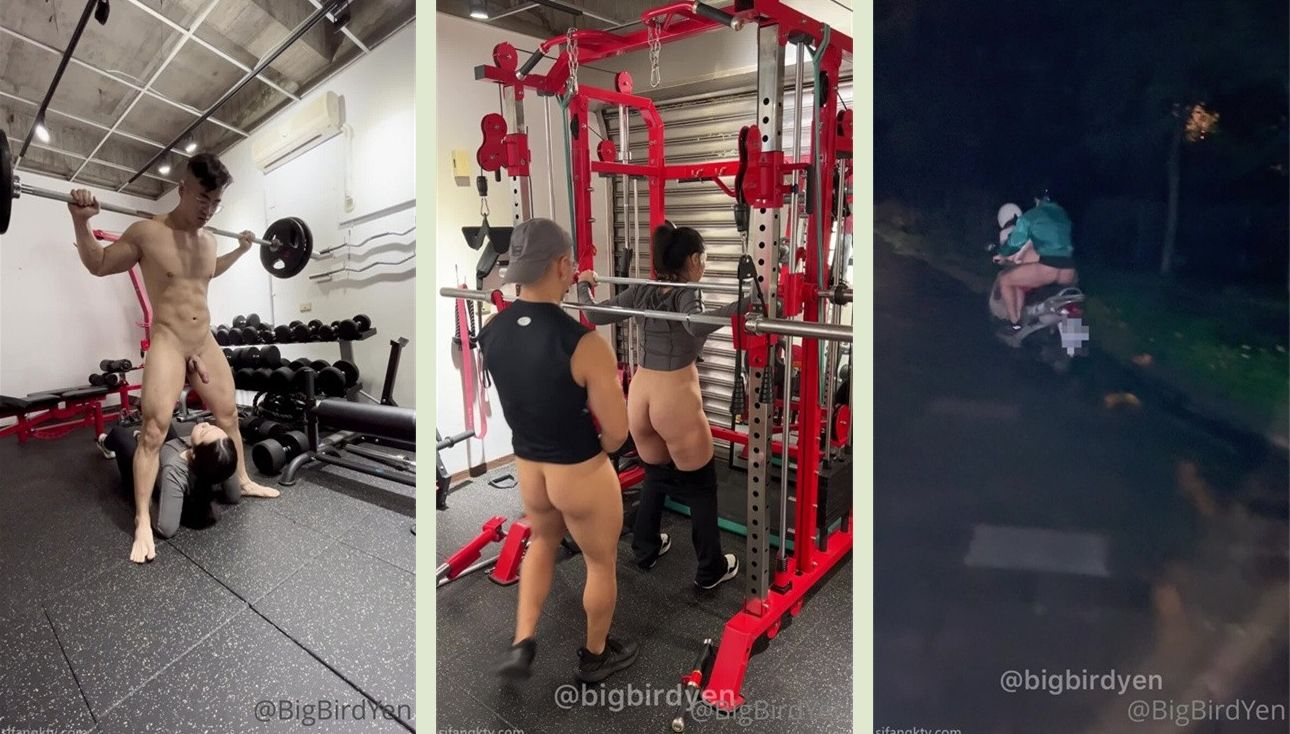 推特红人健身达人『谚哥』健身房约炮女粉性爱私拍流出[1640M]