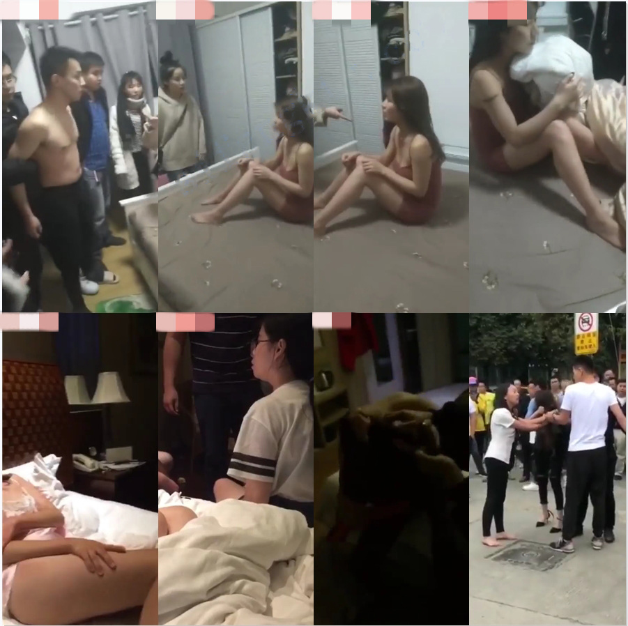 抓奸集锦 特精甄选第一现场街头扭打吃瓜围观[3.2G]