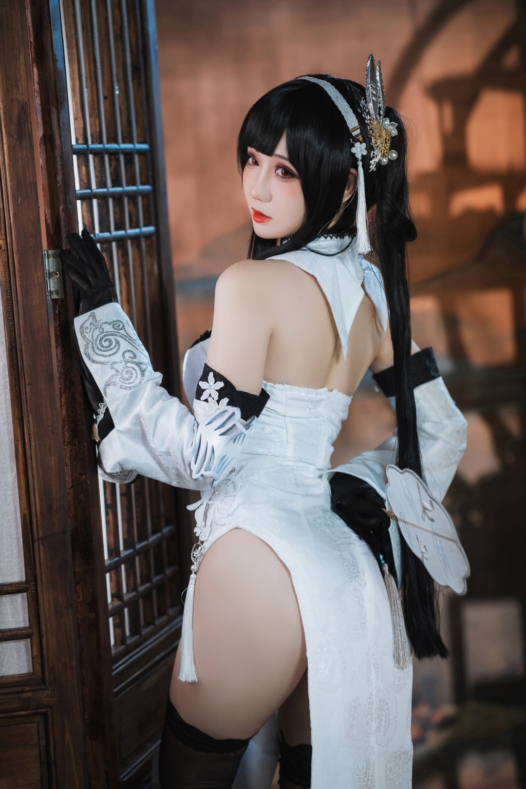 焖焖碳 碧蓝航线 鎮海 白黑礼服