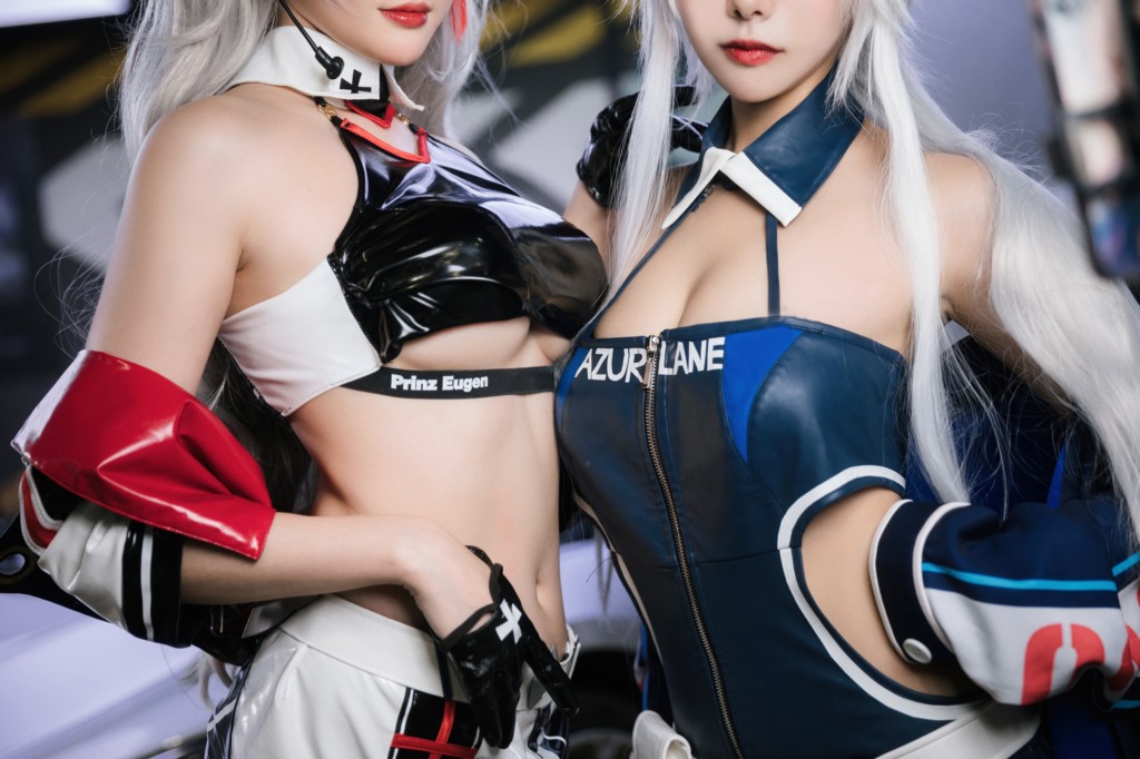 瓜希酱 &Momoko葵葵《双人欧根亲王企业赛车VER》