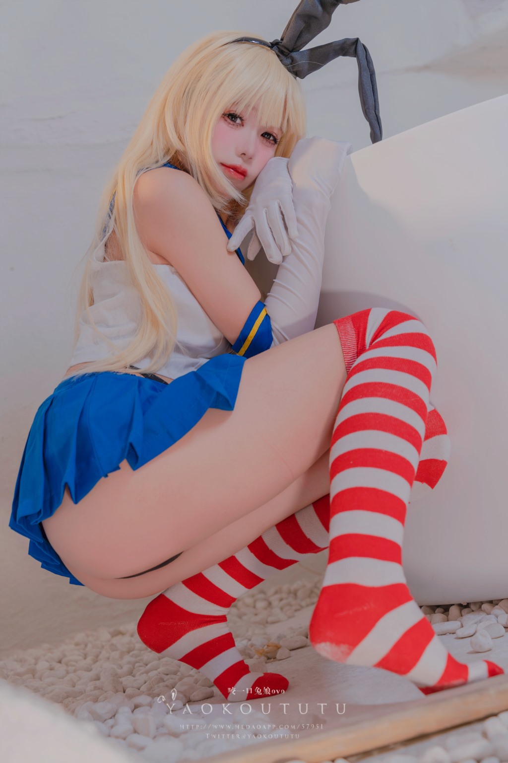 咬一口兔娘ovo 十月订阅『岛风的修整』 Twice