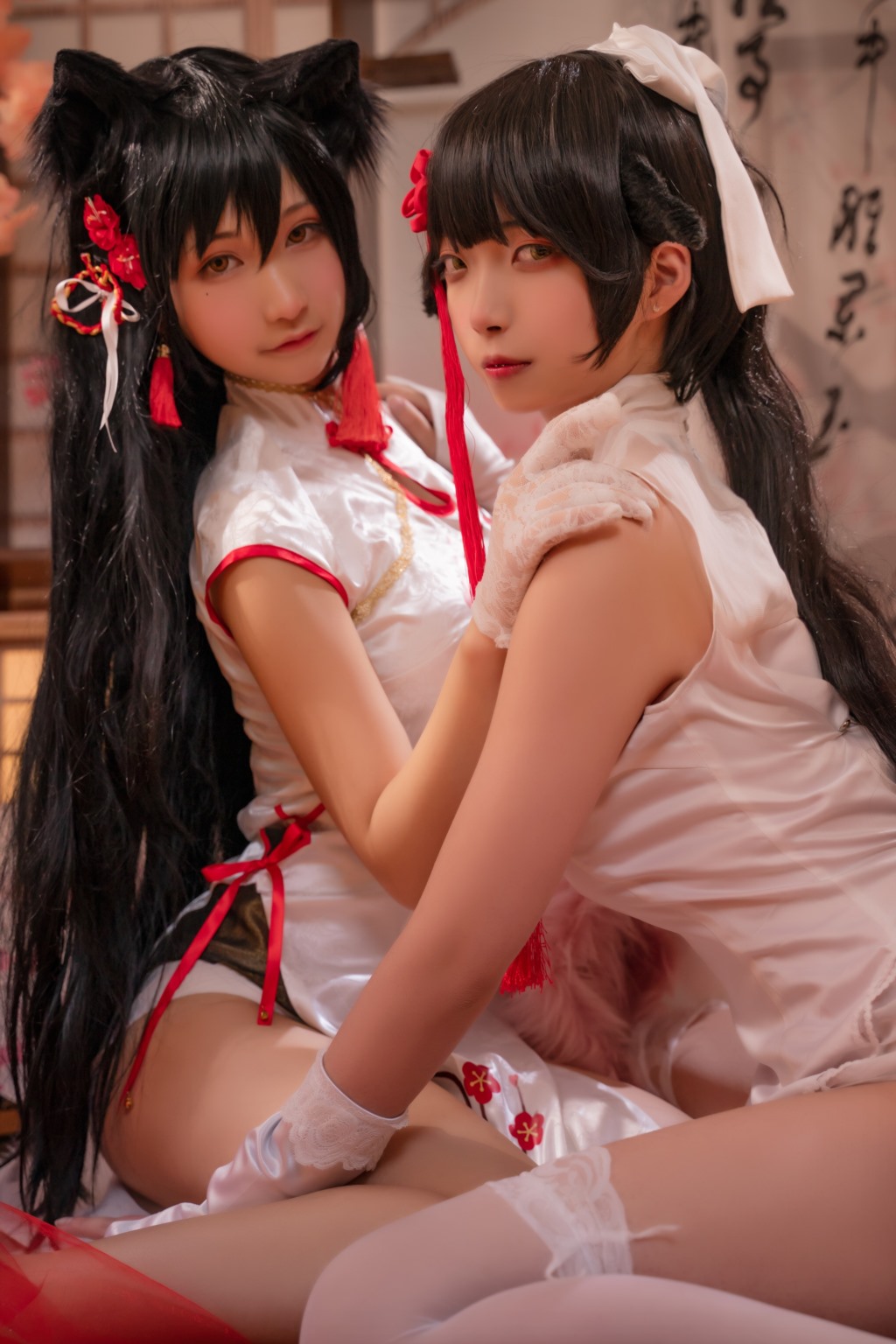 可可老师 – NO.07 爱宕高雄旗袍双人