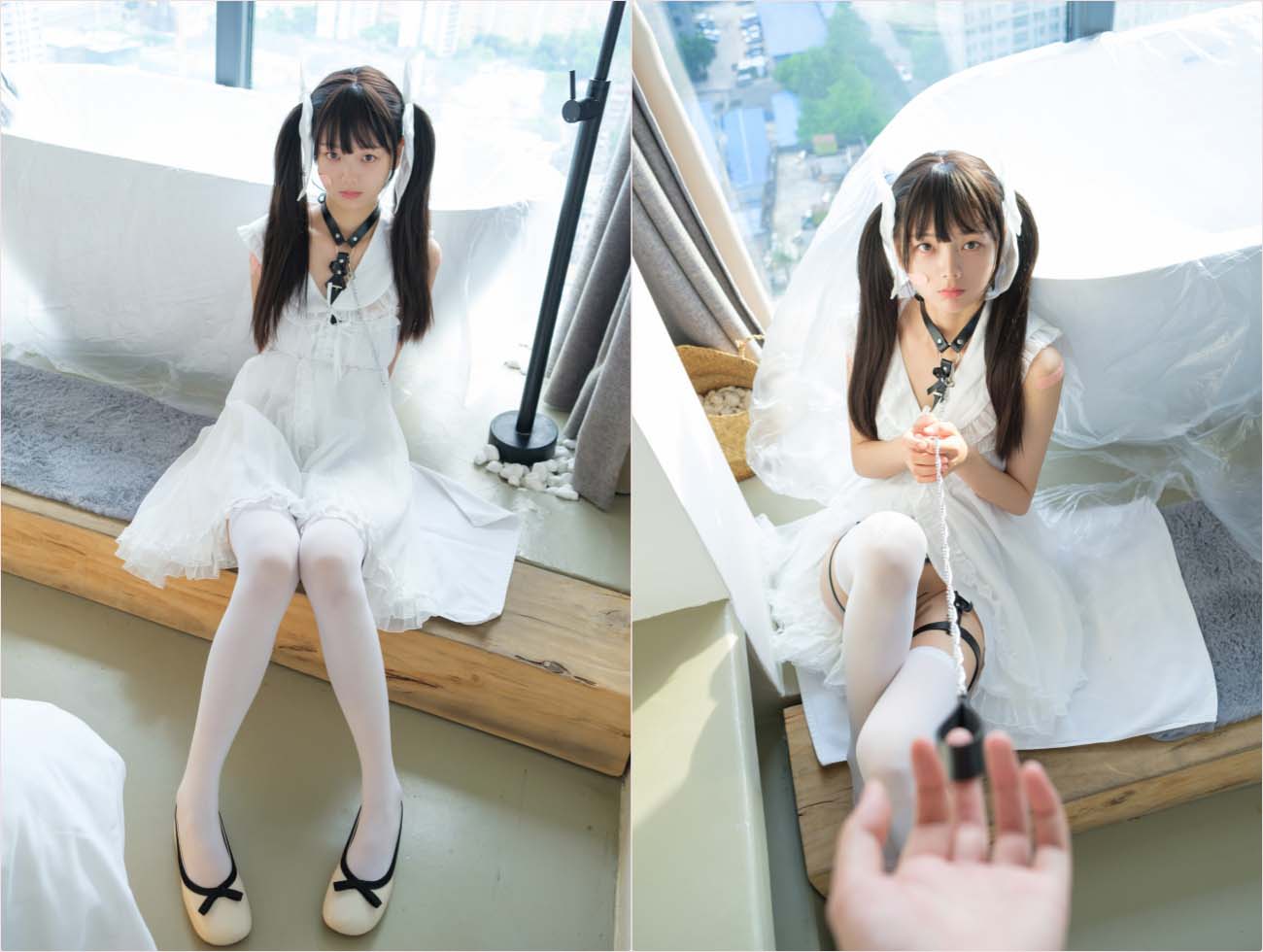 极品清新小仙女【赤西夜夜】初音少女水手服