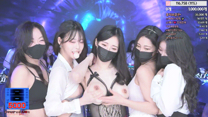 【jinricp】韩国BJ脱衣热舞直播秀！3月13日1V1骚舞PK10小时合集[4V/34G]