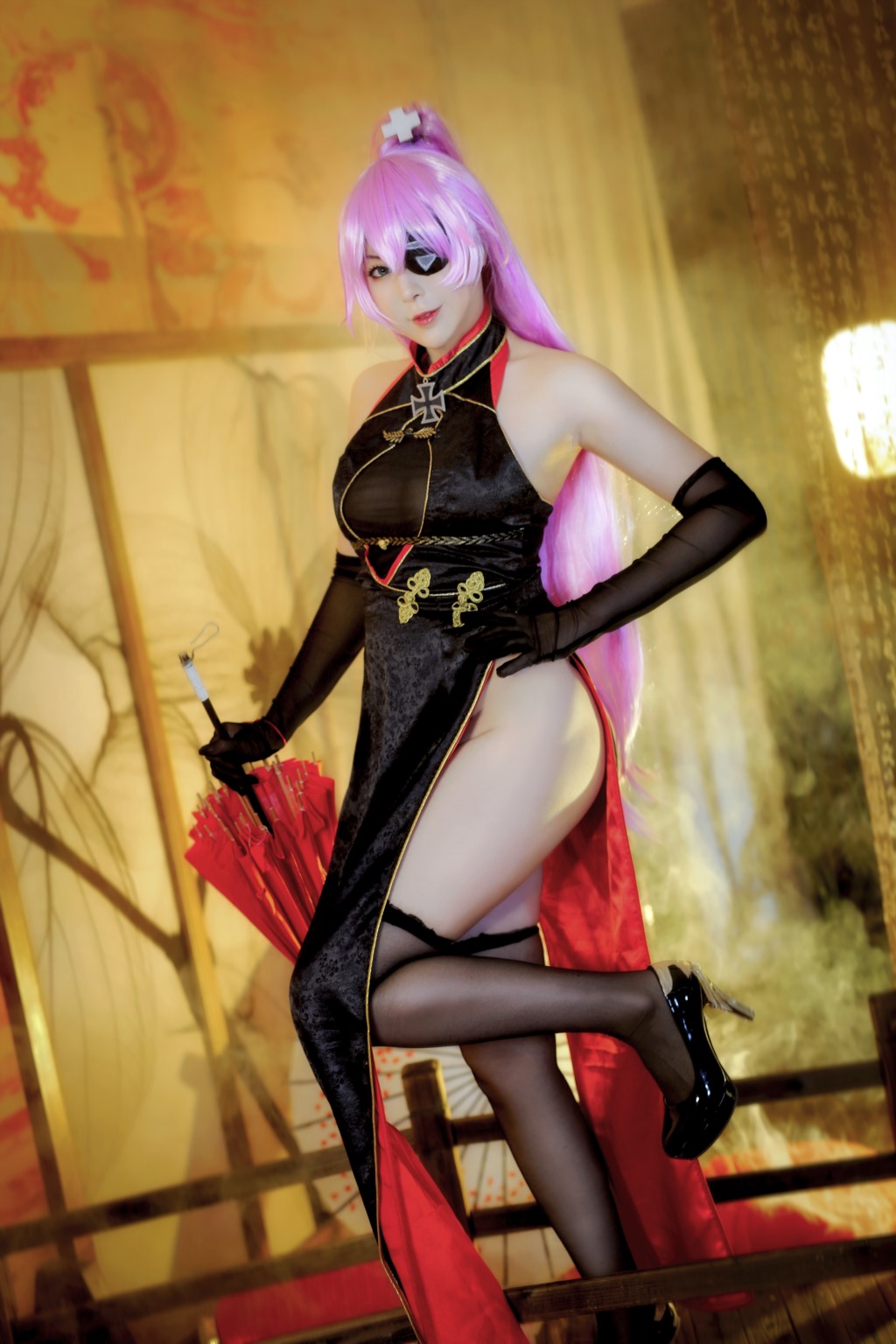 小容仔咕咕咕w 沙恩霍斯特旗袍