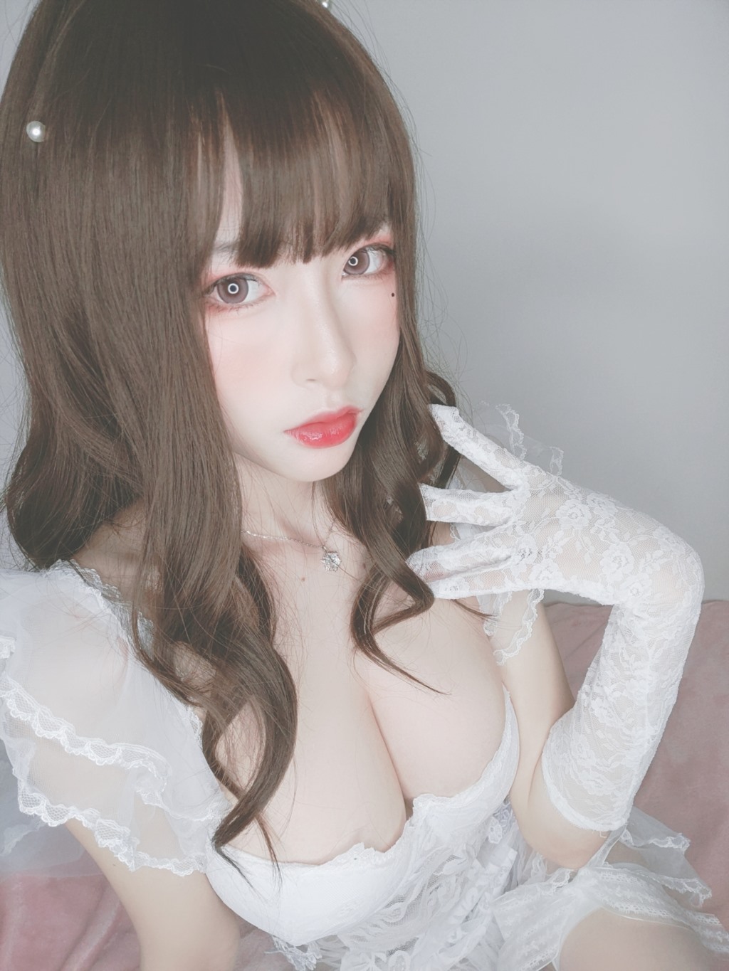 清水由乃 花嫁自拍