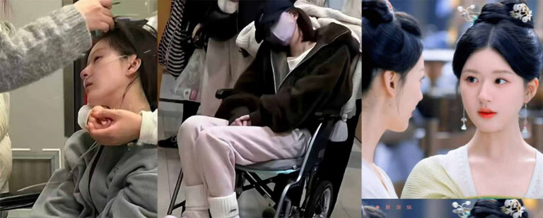 内地娱乐圈又曝黑幕演员赵露思被经纪公司压榨重病瘫在轮椅