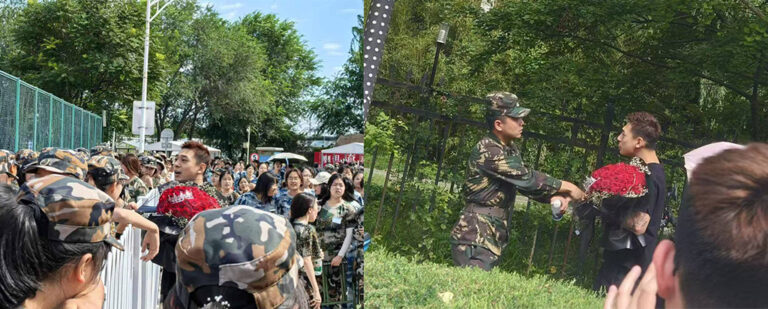 震惊！军训瓜又出圈南通某学校军训期间一男生跟教官表白