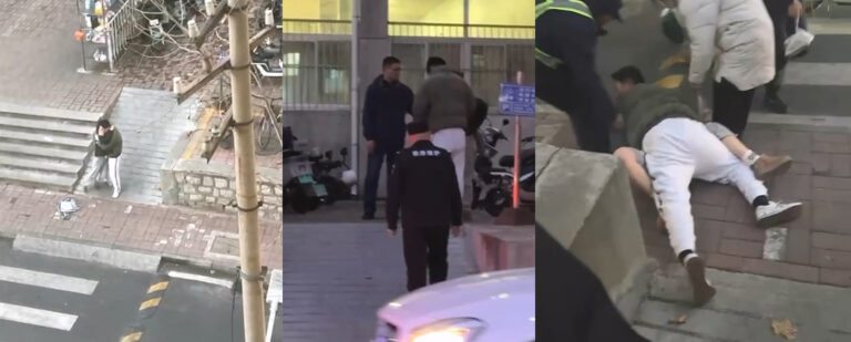 山东中医药大学出轨男被女友发现滑跪求复合不同意就强吻