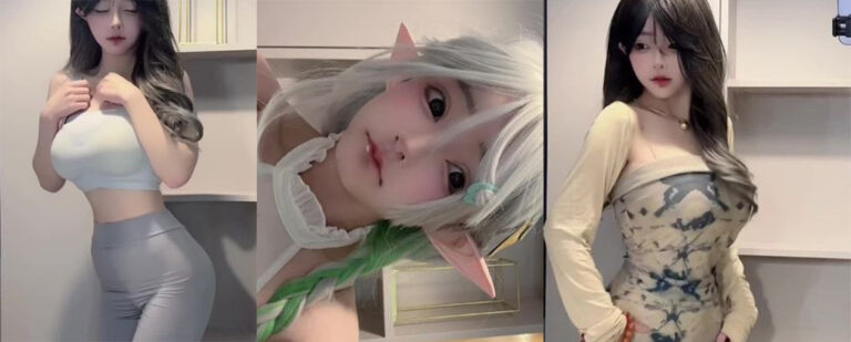 抖音102万粉丝巨乳萝莉白璃怕疼被曝外网福利姬？大尺度视频流出