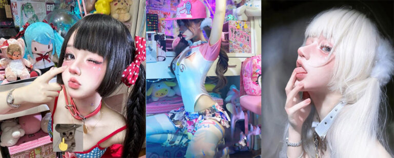 B站百万粉丝擦边萝莉网红钙片老师高价定制露脸私拍被曝光被光速清退