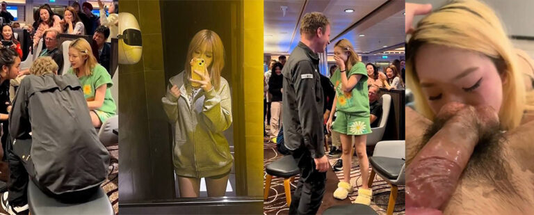 逆天小仙女再度上演骚操作游轮拍卖会挪威小伙拍卖约会券小仙女拔头筹