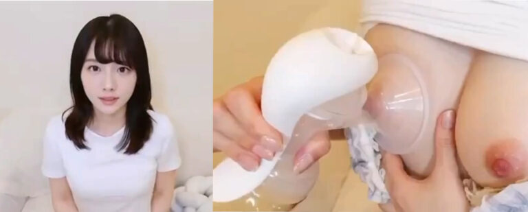 新型套路？日本带货博主直播亲身演示吸奶器正确使用方法
