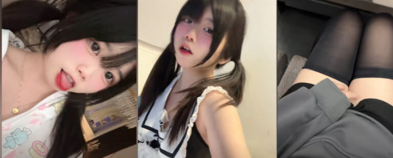 抖音2万粉丝清纯萝莉网红幸酱大尺度收费福利视频流出