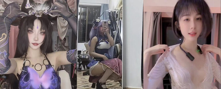 抖音二次元coser校园网红冰糖炖橙子私拍大尺度福利视频流出