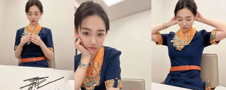 青岛航空不雅视频门事件乘务长张颖精准定位高价值乘客勾引捞金