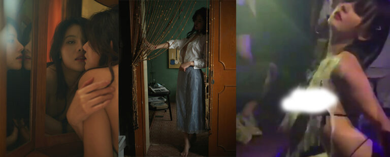 贫乳魅魔就是阿朱啊酒吧全裸热舞香槟浴尺度太大被举报