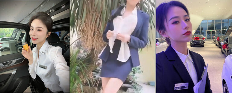 买A8送御姐？抖音百万粉丝奥迪4s店网红王阿姨陪睡金主卖车不雅视频