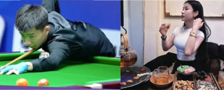 中式台球大瓜安徽松县腾勃中式台球职业联赛女裁判酒店客房打裸体台球？