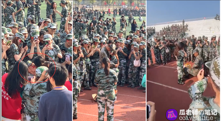 纯爱战胜一切现实版的爱情狗血剧梧州医学高等专科学校军训教官表白女学生