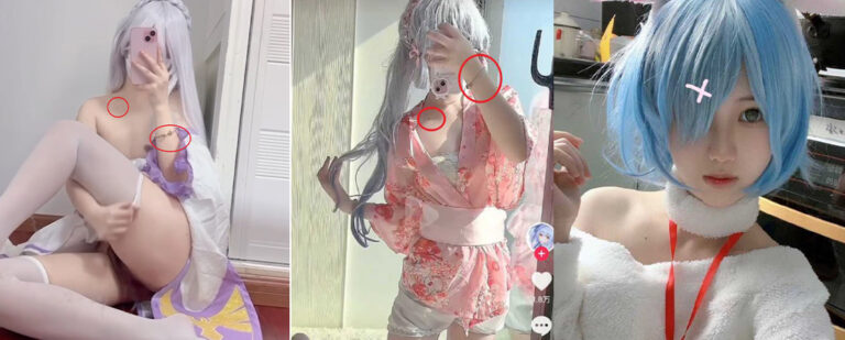 抖音50万粉丝高颜值萝莉网红小佳呆呆的被实锤外网福利姬