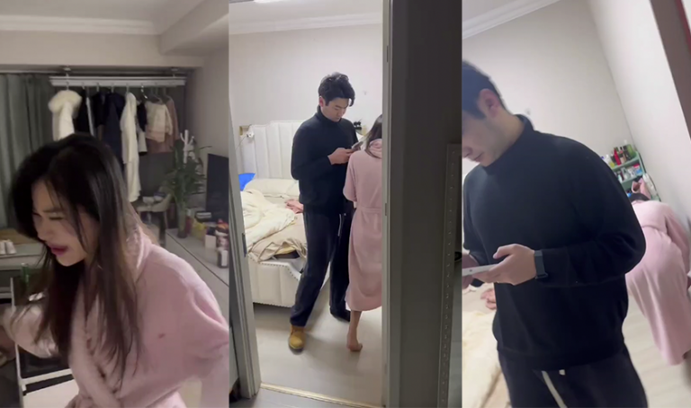 女友趁自己不在家出轨被男友当场抓住报警卖淫