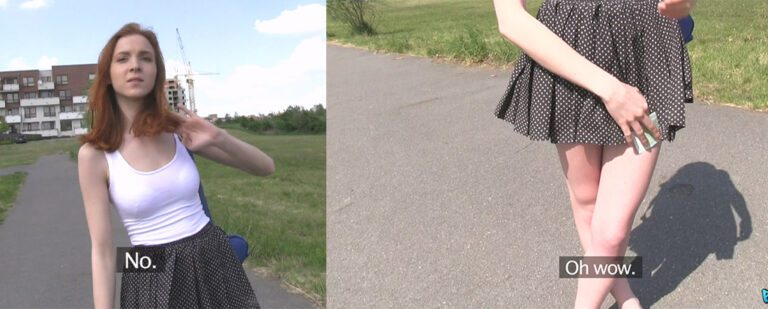 海外版真心话大冒险捷克街头搭讪大师路边偶遇羞涩的大学交换生