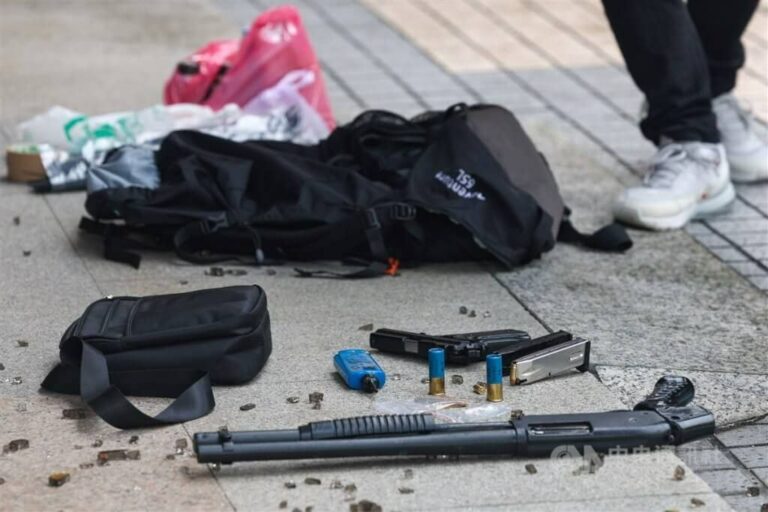 台湾台中数位发展部门发生枪击事件54岁枪手抗议政府不作为