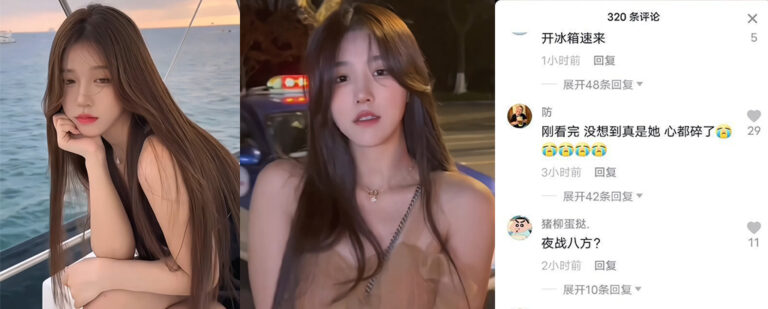 开冰箱？抖音400万粉丝网红小余想吃烧烤最新作品不小心走光秒删