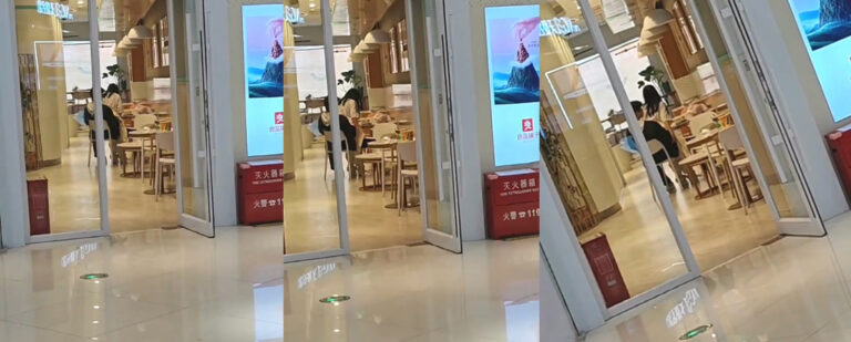 烘焙不是烘b！湖南宁乡罗蔓西饼屋步行街店情侣店内doi真胆大