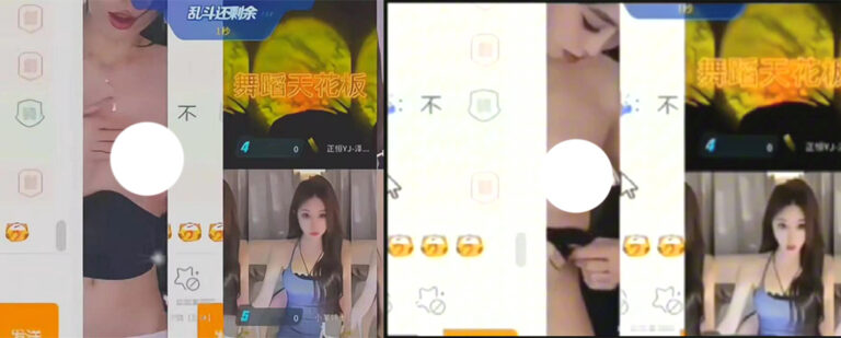 女主播的小心思？虎牙高人气女主播付饶直播走光真的是不小心