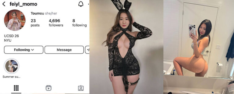 北美高颜值留学生网红Faye放福利？DC频道深夜发骚直播自慰