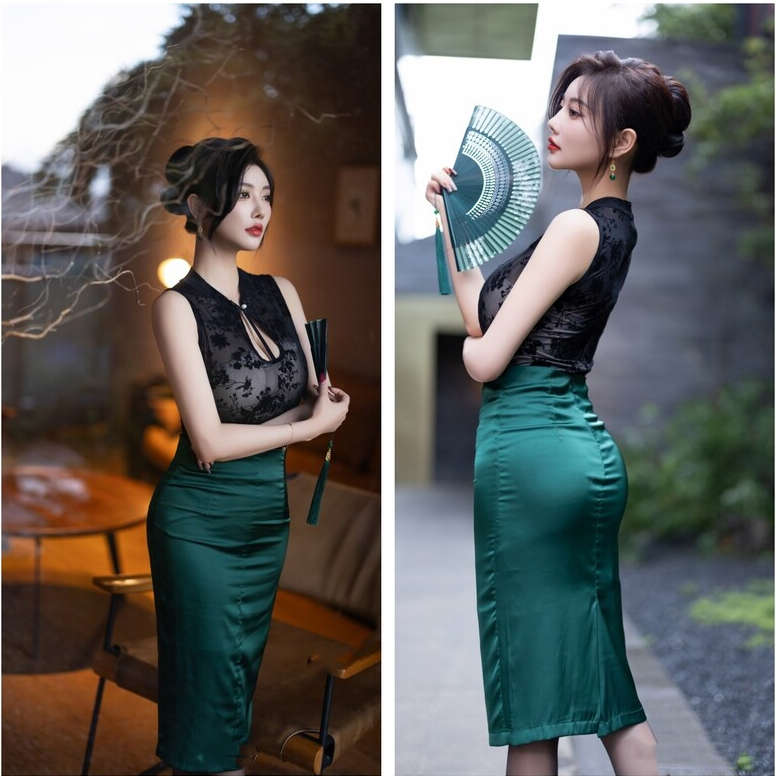 秀人网人气女神，【杨晨晨】，气质大美女，性感诱人情趣