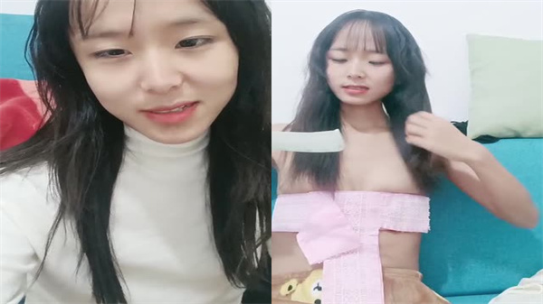 » [呱呱录屏] » 居家小情侣出租屋中直播赚钱