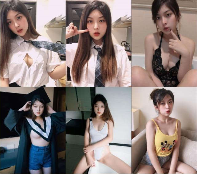 《露臉精品反差婊洩密》出演過幾部戲的高顔值大眼睛美少女私拍