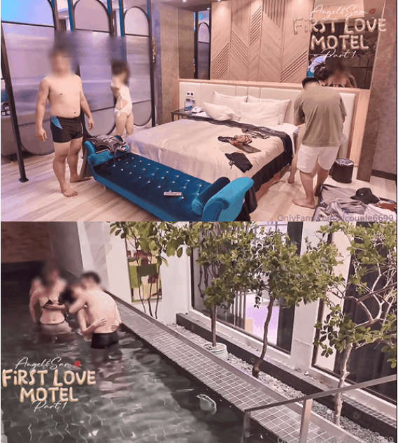 新加坡爱玩换妻-KLcouple6699-八月最新，第一次汽车旅馆的交换上中下集全套[3V/1.49G]