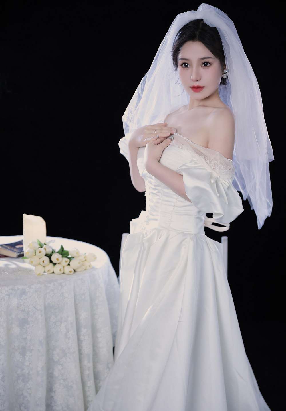 桃暖酱最美婚纱新娘