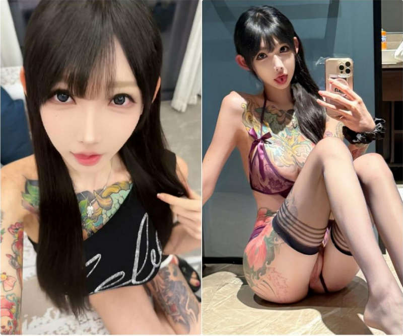 抖音极品反差网红『mo你别哭』最新合集